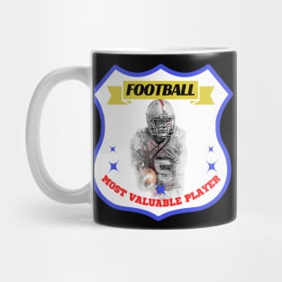 most valuable player football Mug